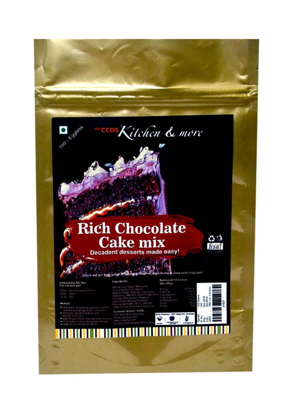 Homemade cake premix using GMS powder, How to make Chocolate and Vanilla  premix at home - YouTube