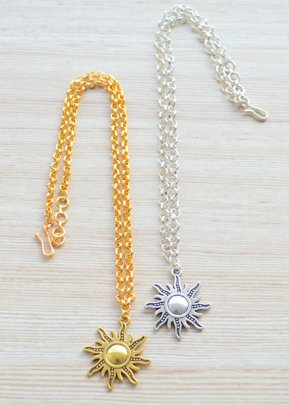 Gold Necklace Sun Pendant | Pendants Women Gold Star Sun | Sun Necklace  Women Gold - Necklace - Aliexpress