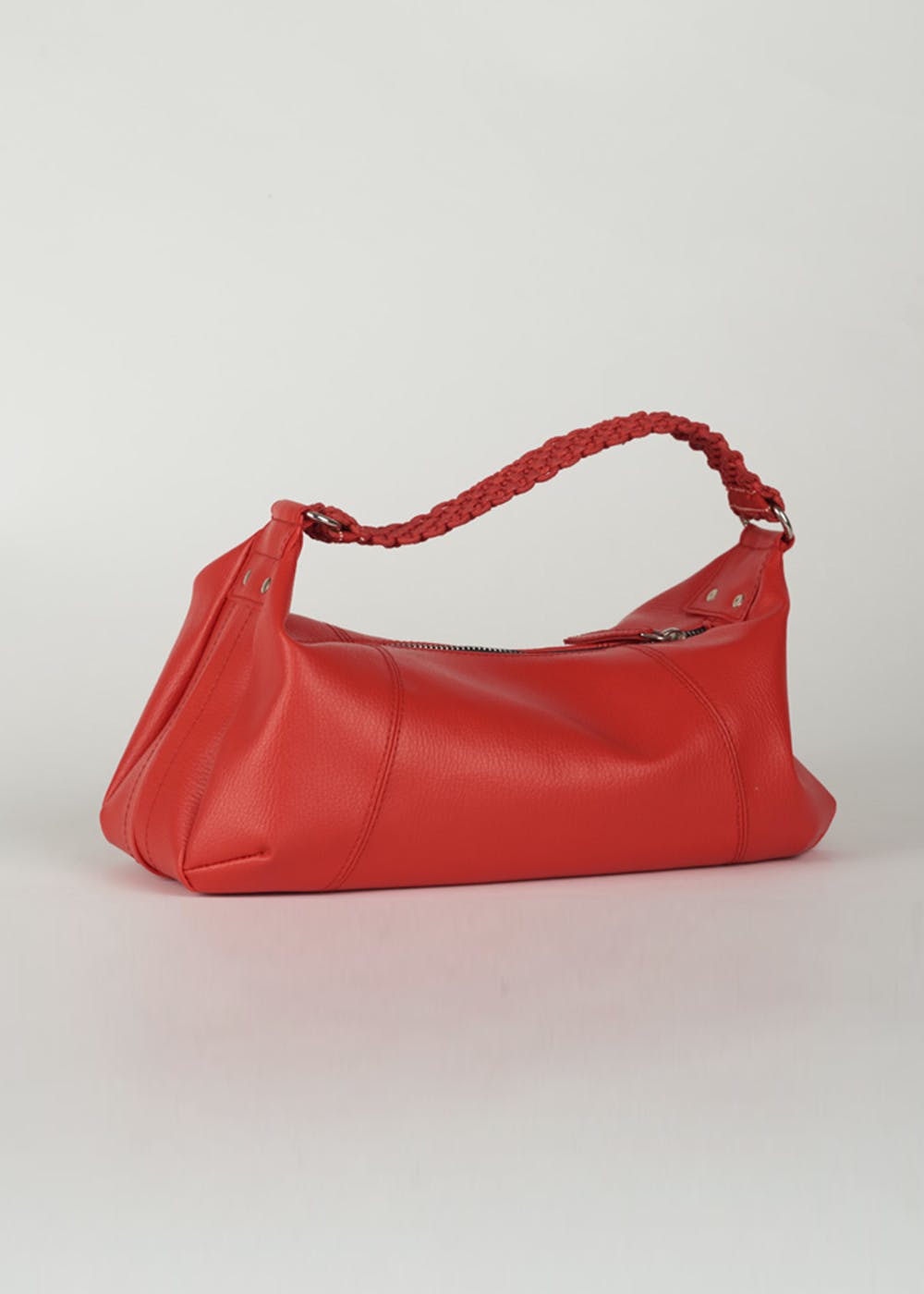 faux leather hobo bag