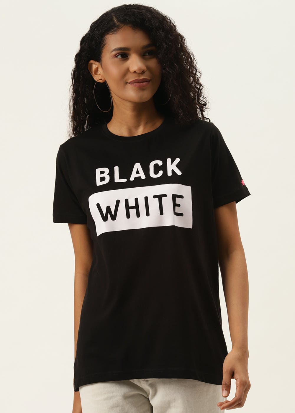 Get Black White Black Tshirt at ₹ 549 | LBB Shop