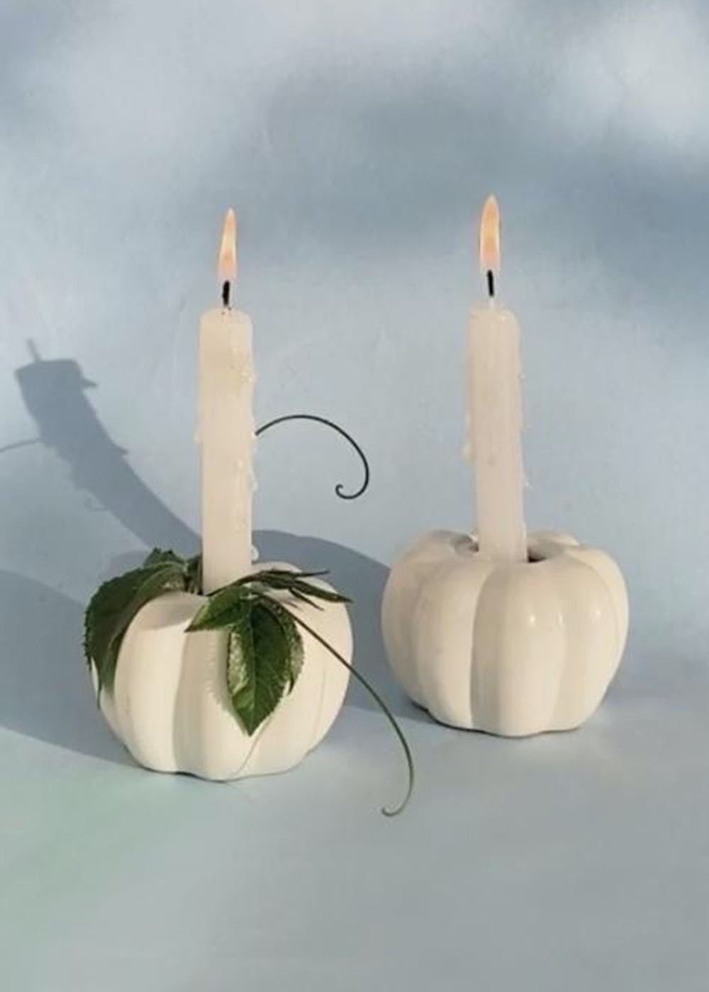 Pumpkin Candle Stand