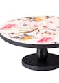 Furniture,Table,Tableware,Dishware,Rectangle,Serveware,Plate,Coffee table,Magenta,Circle