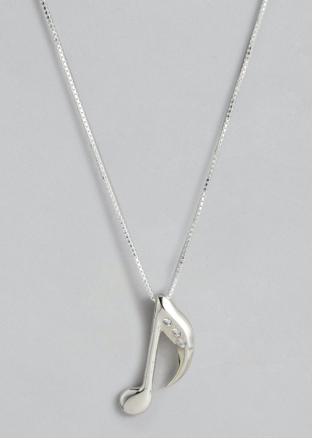 Silver Musical Note Pendant | Silver Necklace Pendant | Musical Necklace  Women - Necklace - Aliexpress