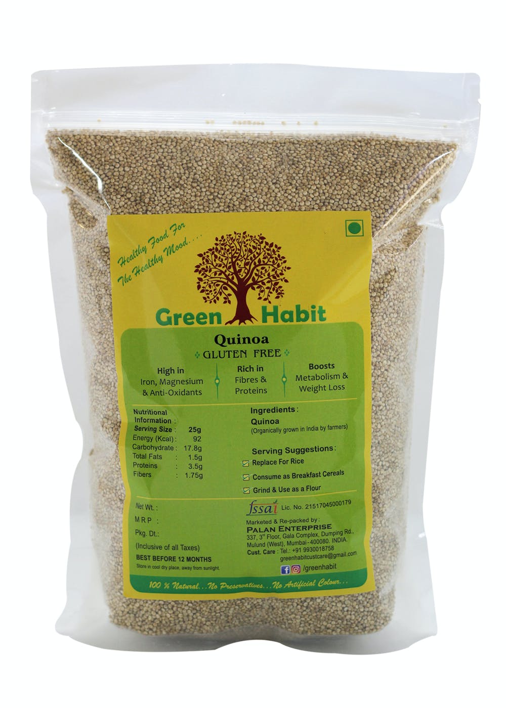 Get White Bold Quinoa - 500g at ₹ 250 | LBB Shop