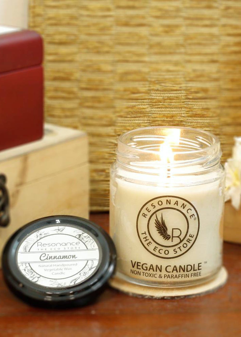 Get Cinnamon Vegan Candle Large at ₹ 750 LBB Shop