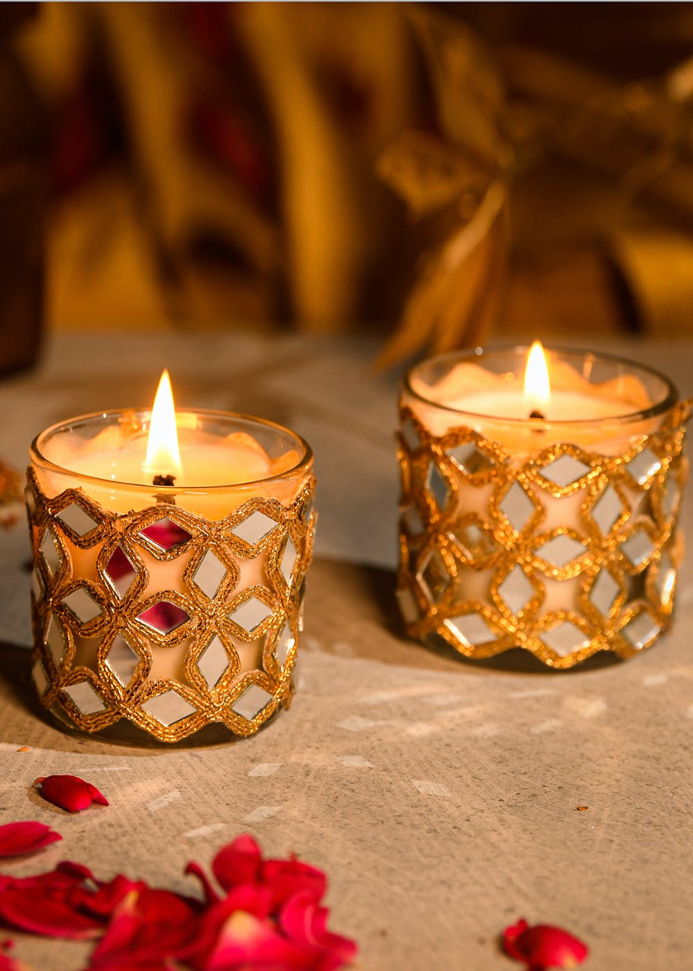 Get Noor Gift Set Of 3 Scented Candles At 1799 LBB Shop