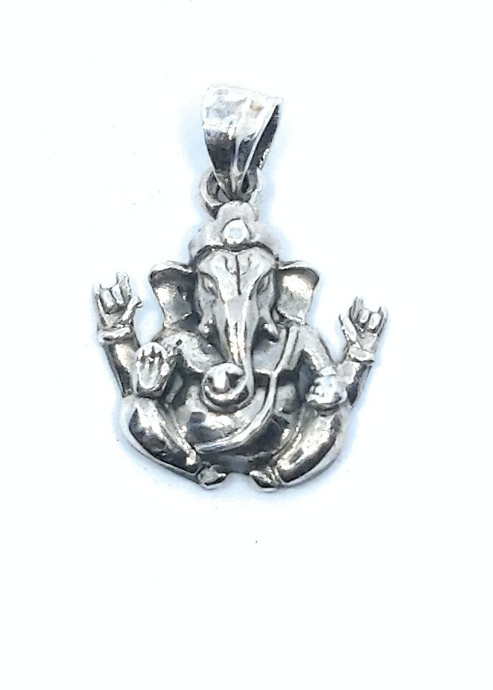 Get Ganesha Silver Convertible Pendant Rakhi at ₹ 1049 LBB Shop