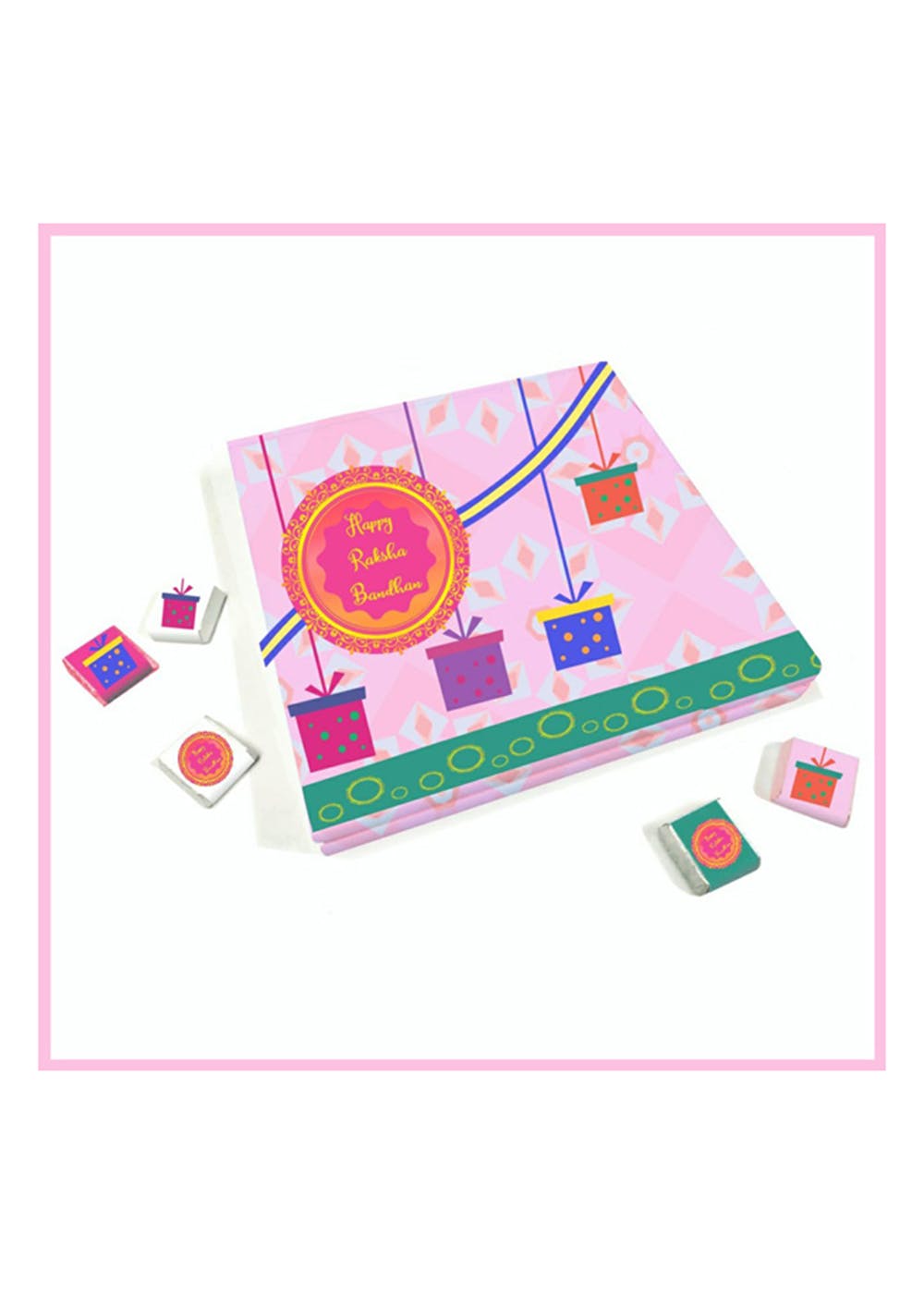 Raksha Bandhan Assorted Chocolate Gift Box (25 Pieces)
