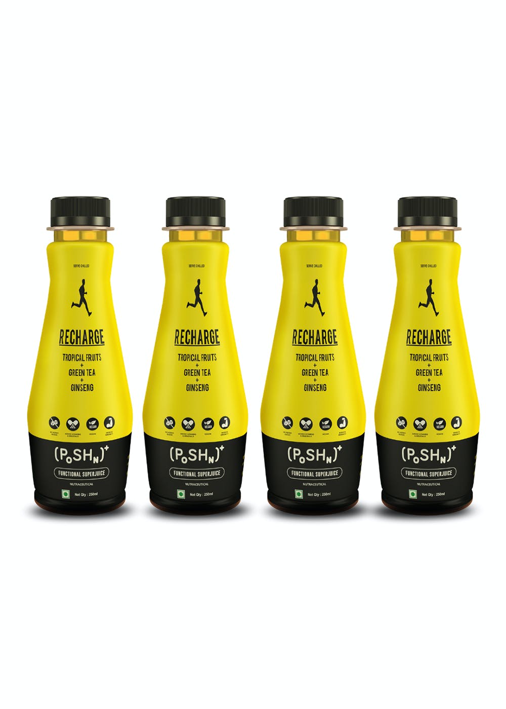 All Natural Recharge ( Pack of 4 ) - 250ml each