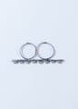 Body jewelry,Silver,Font,Jewellery,Circle,Nickel,Electric blue,Logo,Platinum,Metal