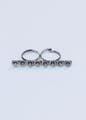 Body jewelry,Silver,Font,Jewellery,Circle,Electric blue,Metal,Nickel,Logo,Fashion accessory