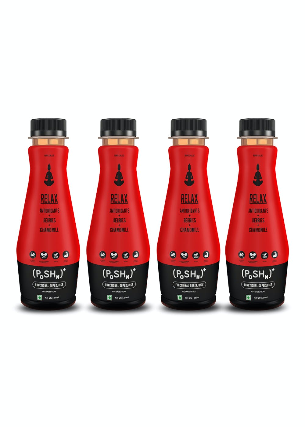 All Natural Relax ( Pack of 4 ) - 250ml each