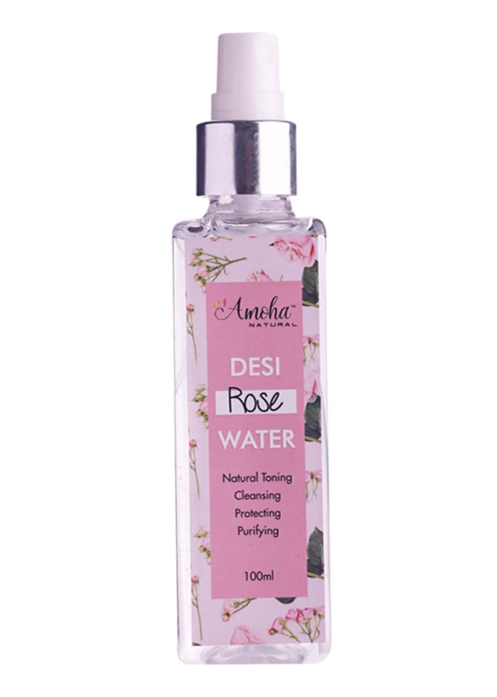 Desi Rose water (Skin Toner, Face mist , edible as well) - 100ml