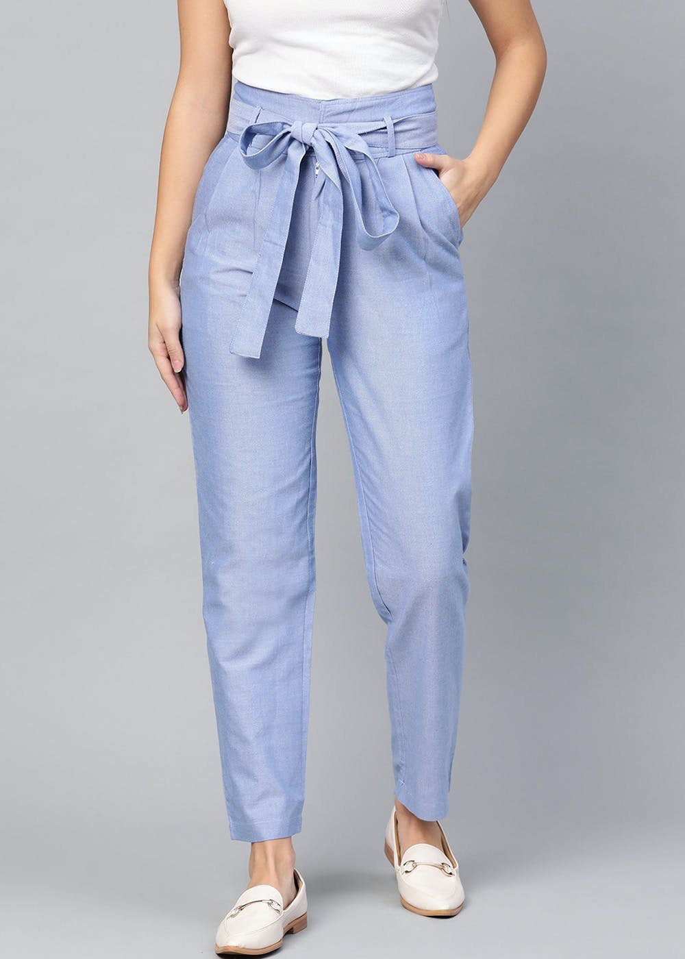 Buy knot pants for women in India @ Limeroad