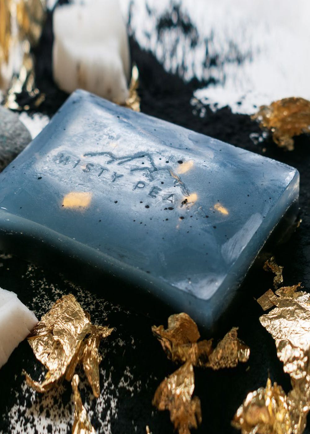 Sacred Oudh with 24k Gold Leaf Handcrafted Natural Soap - 100gm