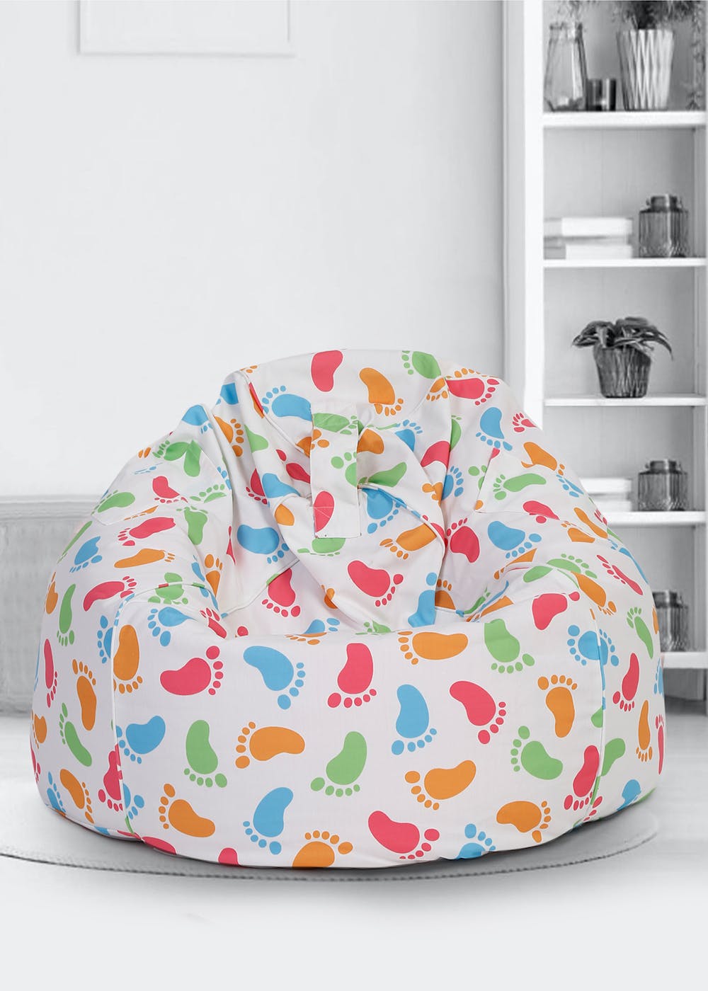 Get Multicolored Digital Print Canvas XXL Bean Bag Cover At 1799   Saka Designs048 