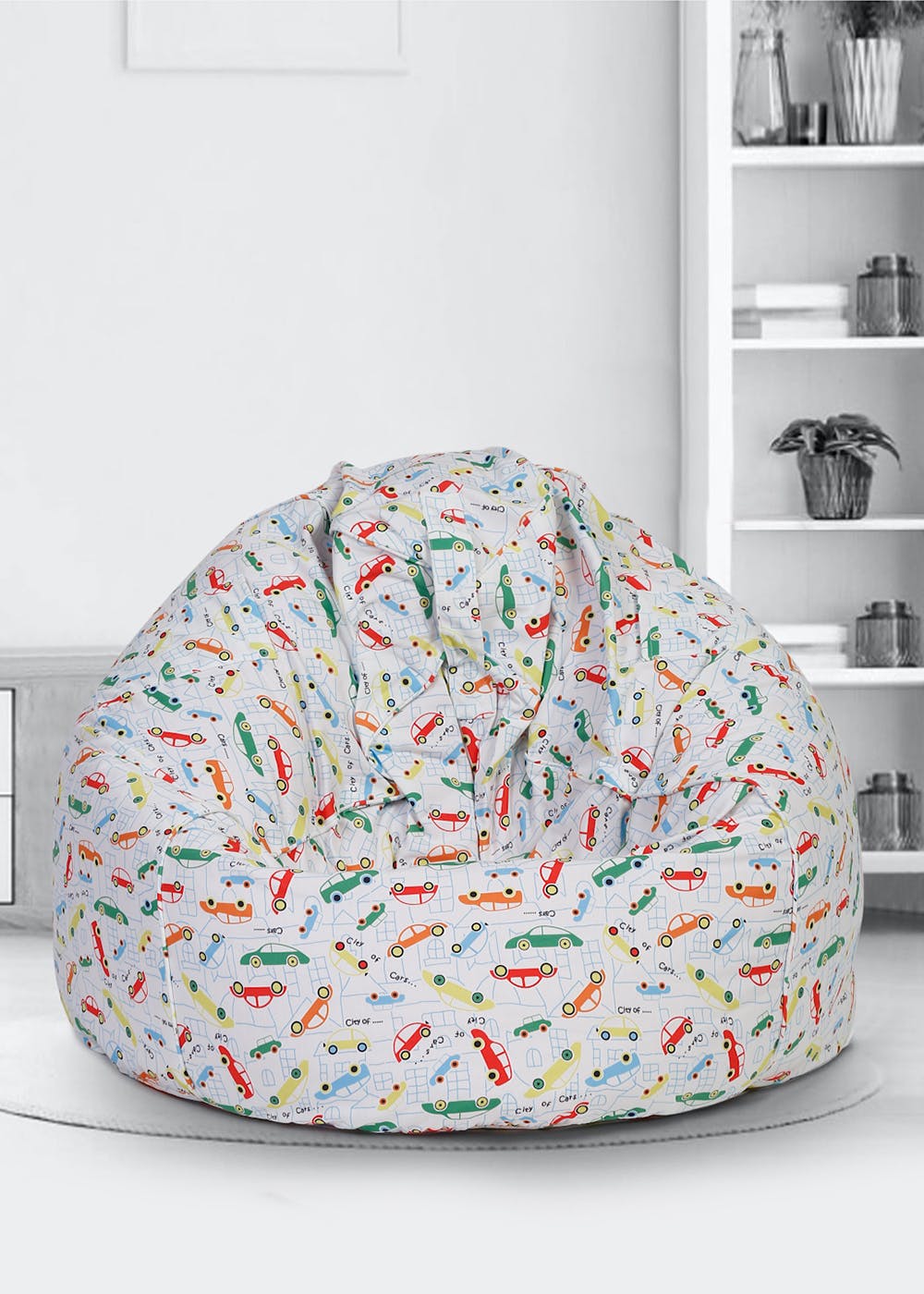 Get Multi Color Digital Printed Canvas XXL Bean Bag Cover At 1799   Saka Designs074 