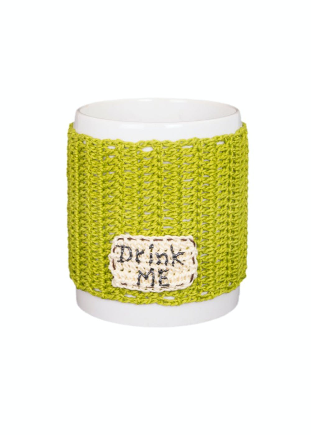 Crochet Mug Cozies- Splendour Green