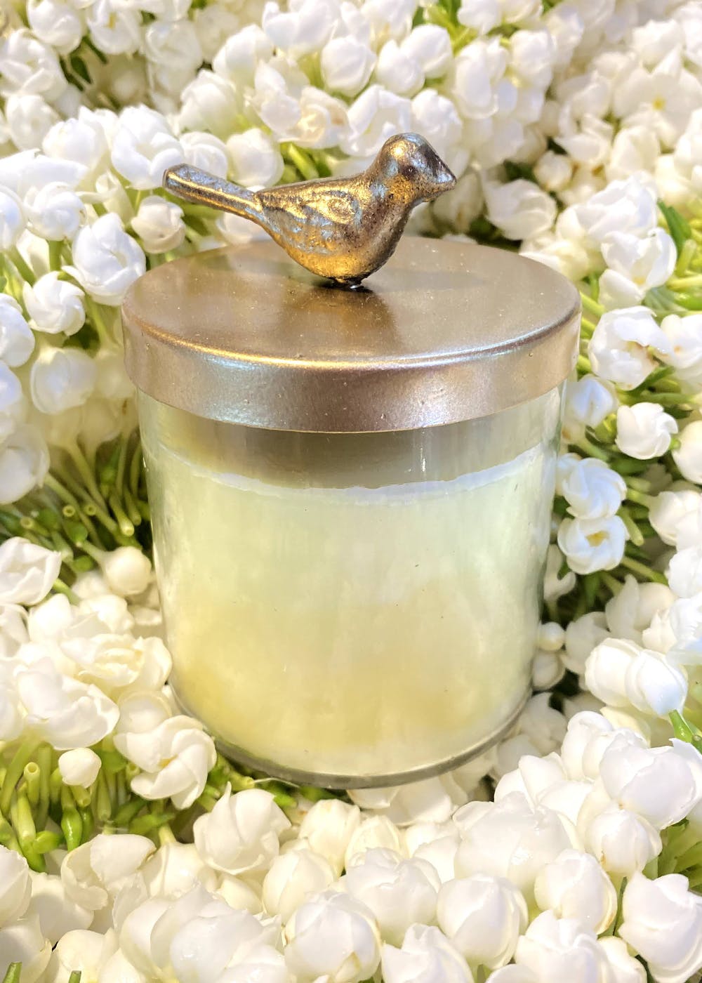 Get Jasmine Scented Clear Glass Candle at ₹ 899 LBB Shop