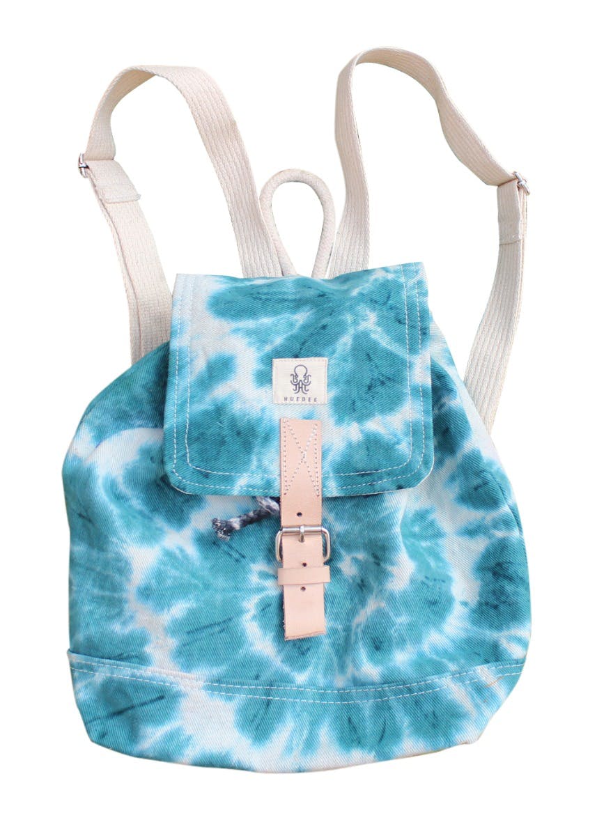 tie dye drawstring backpack
