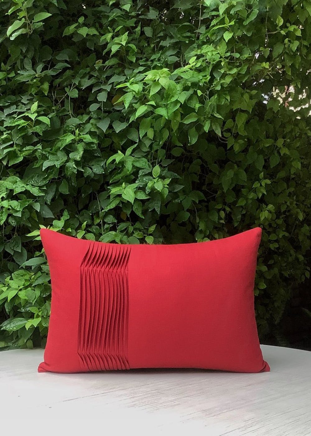 Seabliss Rouge Red Cushion Cover
