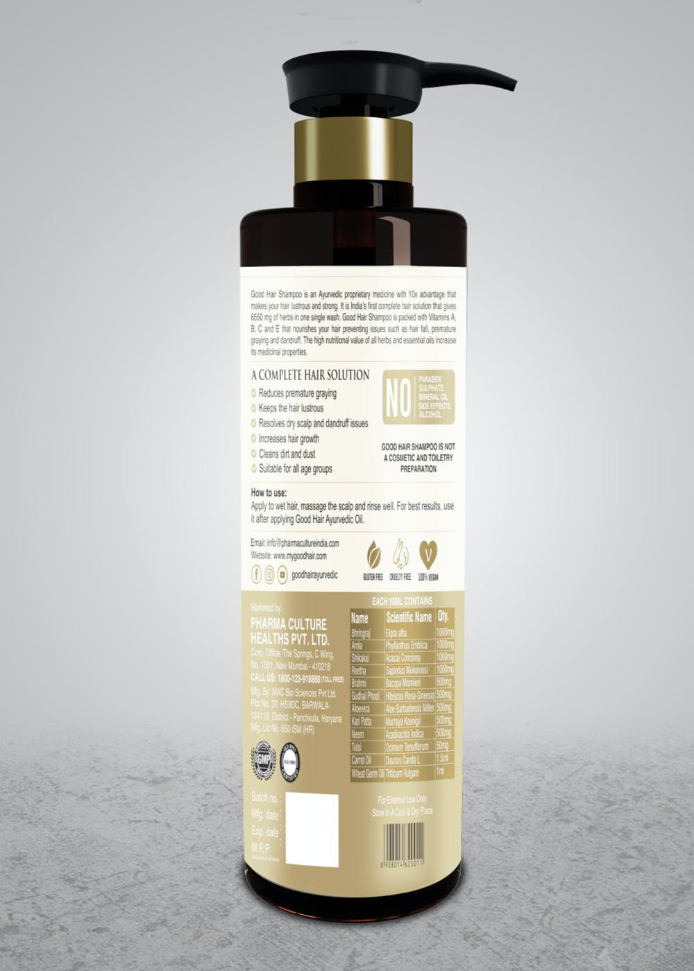 Get Ayurvedic Anti Dandruff & Anti-Hair Fall Shampoo 200 ml at ₹ 295 | LBB  Shop