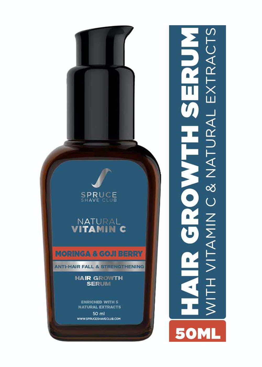 Get Hair Growth Serum With Vitamin C & Moringa | Oil Free | Sulfates &  Paraben Free at ₹ 499 | LBB Shop