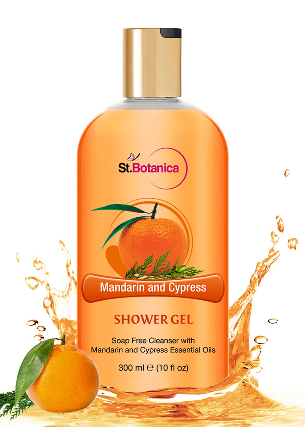 Get Mandarin & Cypress Luxury Shower Gel, 300 ml at ₹ 339 LBB Shop