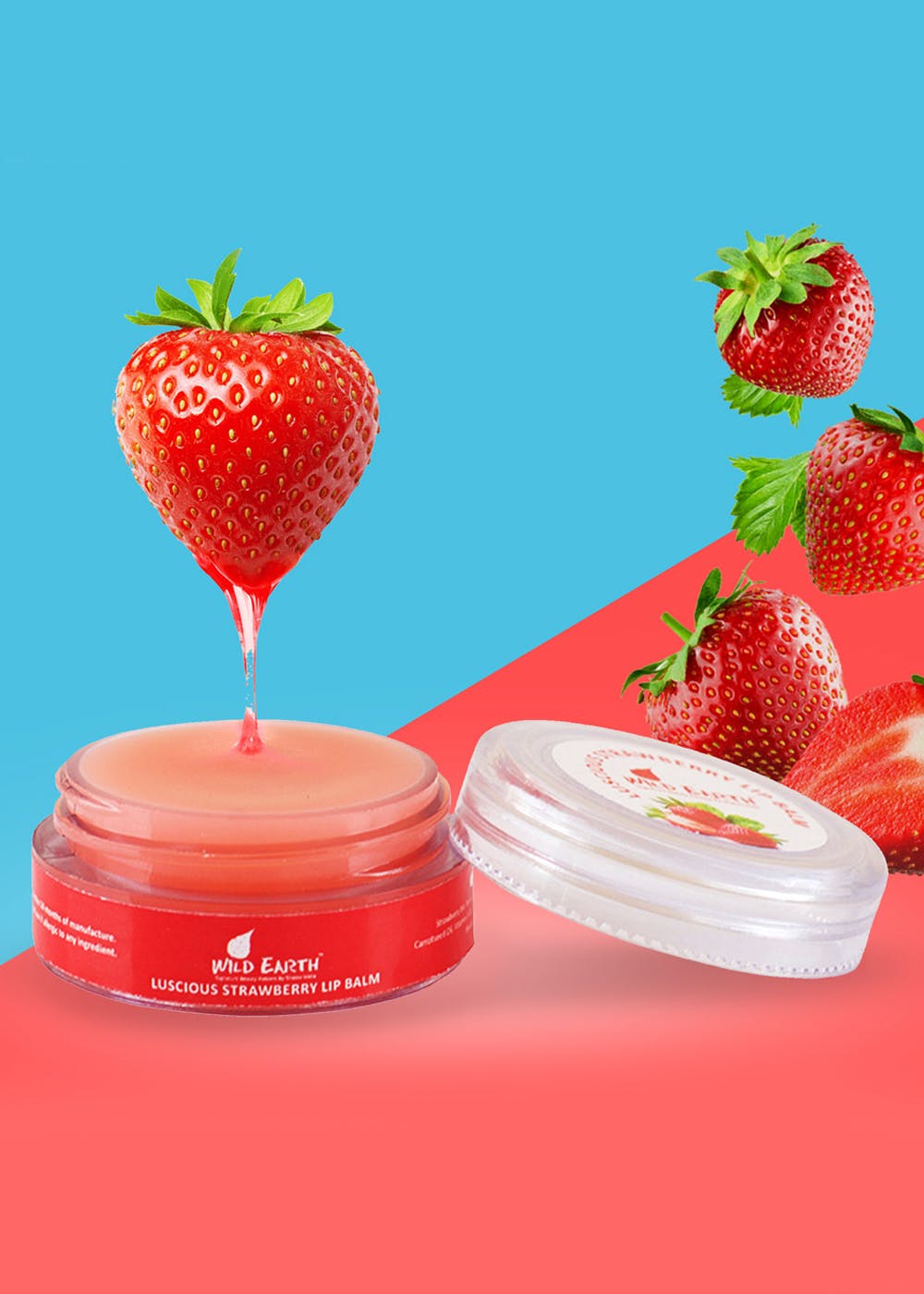 Strawberry Lip Balm - 9gm