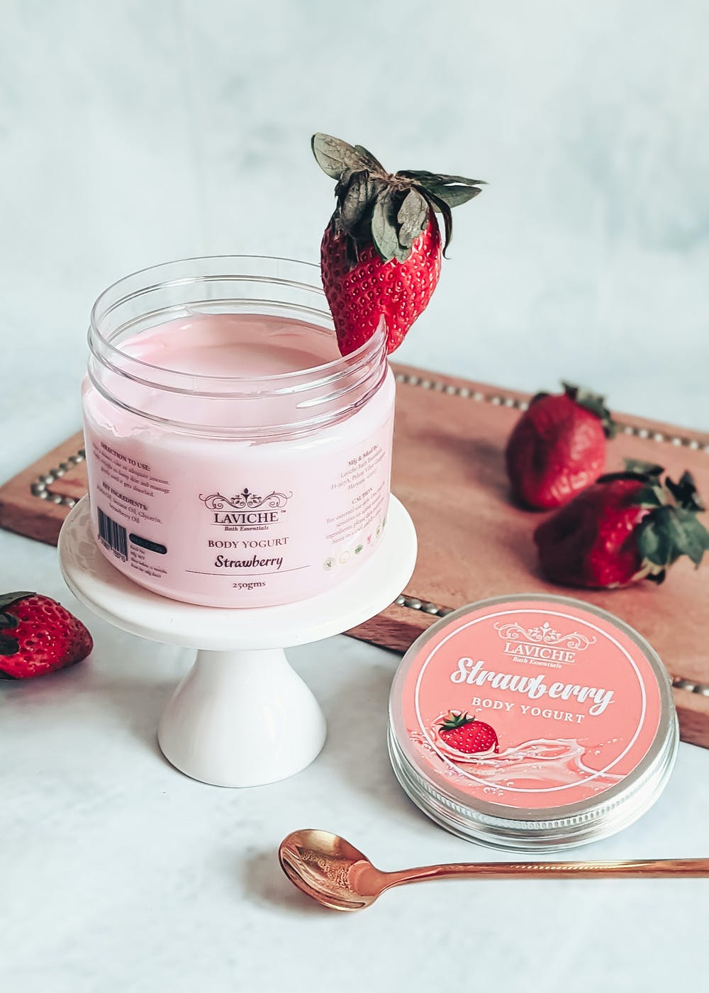Strawberry Body Yogurt - 250 Grams