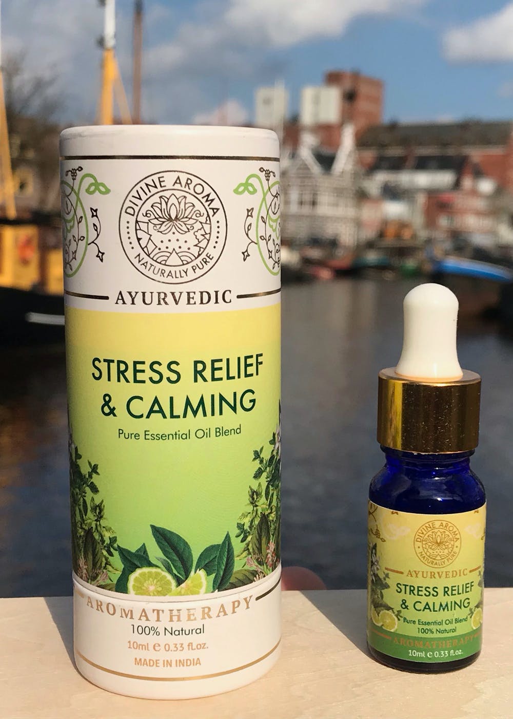 Stress Relief & Calming Essential Oil Blend
