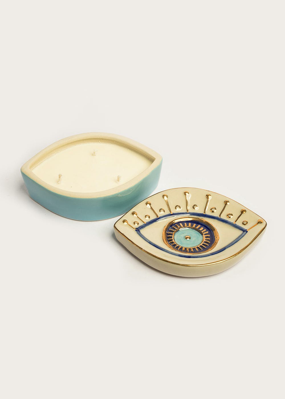 Get Solid Evil Eye Candle at ₹ 1950 LBB Shop