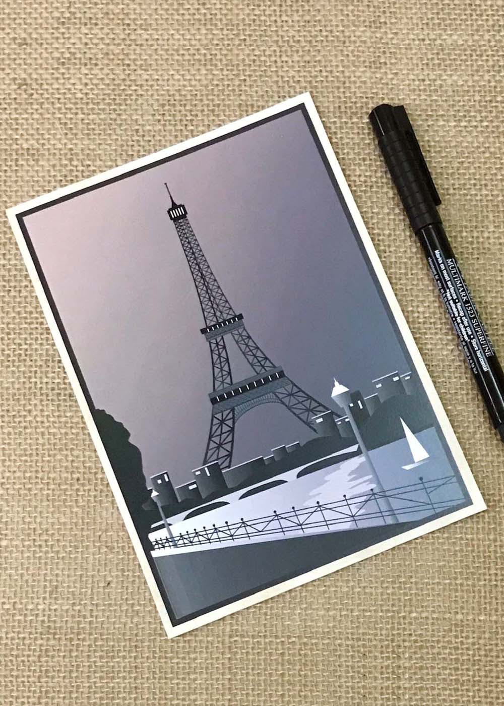 Get Paris Greeting Card With Envelope at ₹ 200 | LBB Shop