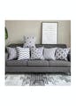 Couch,Furniture,Product,Rectangle,Textile,studio couch,Font,Pillow,Grey,Floor