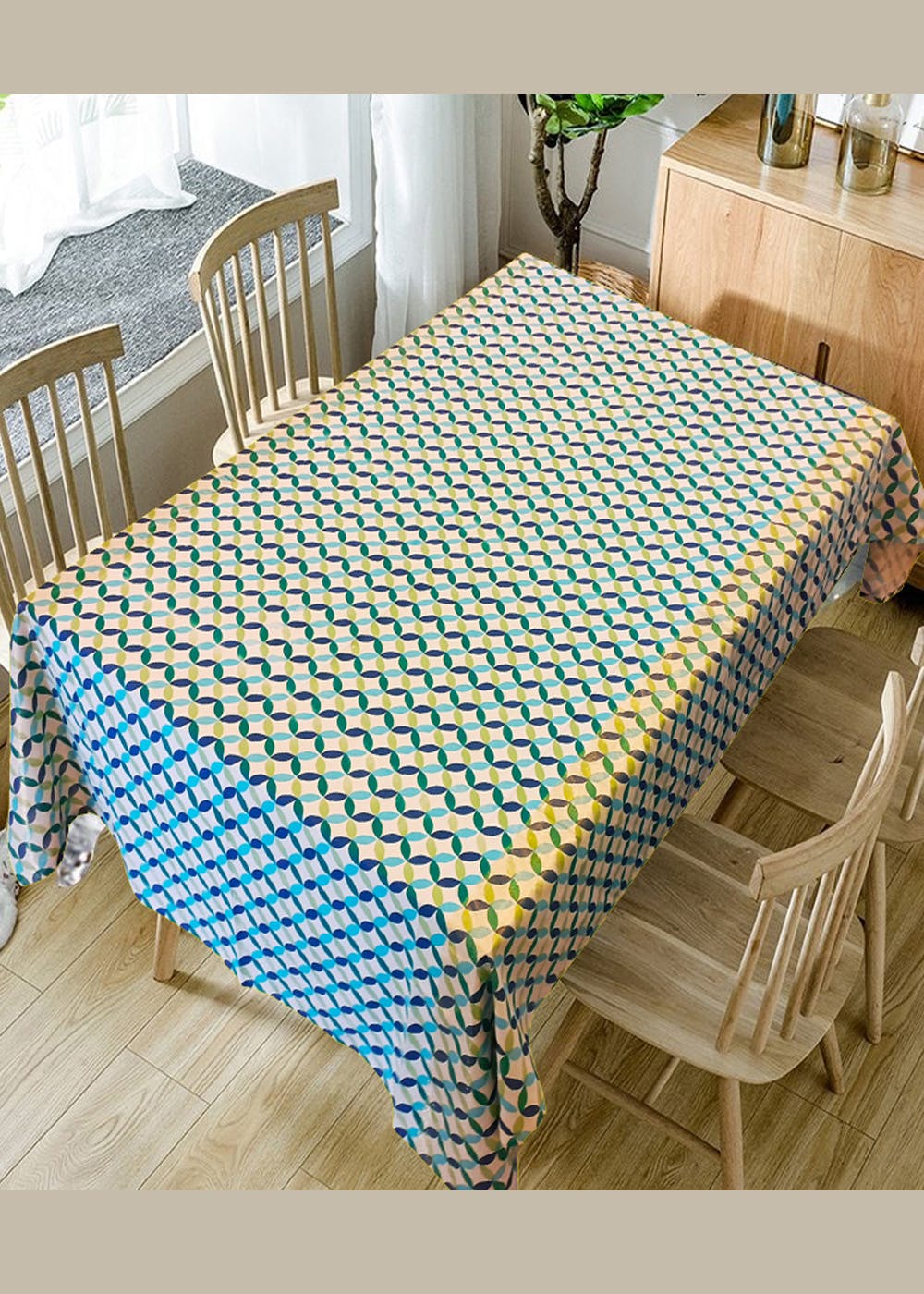 Get Cotton Table Cloth With Shimmering Borders at ₹ 1200 | LBB Shop