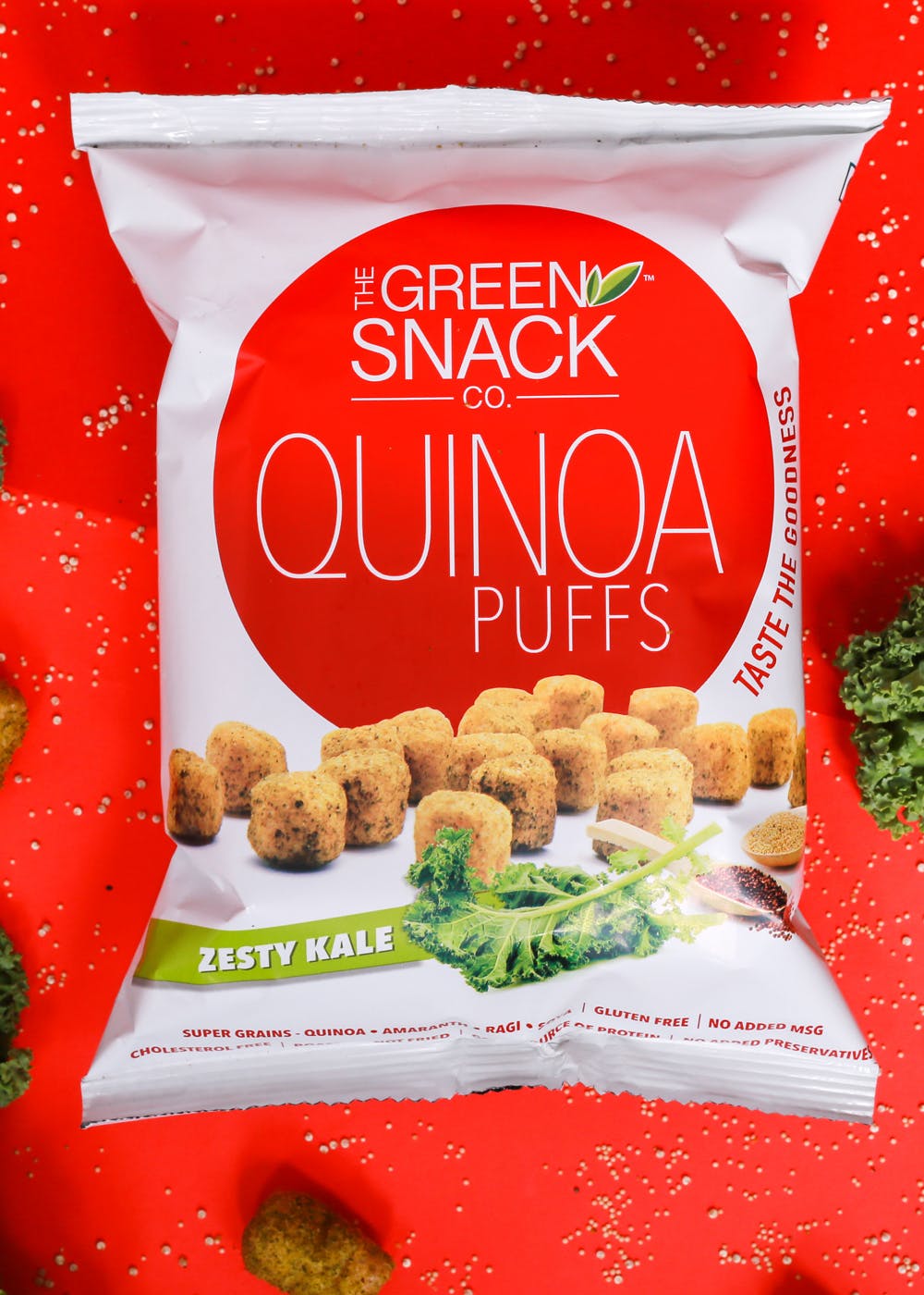Get Quinoa Puffs Zesty Kale Pack Of 2 at ₹ 144 LBB Shop