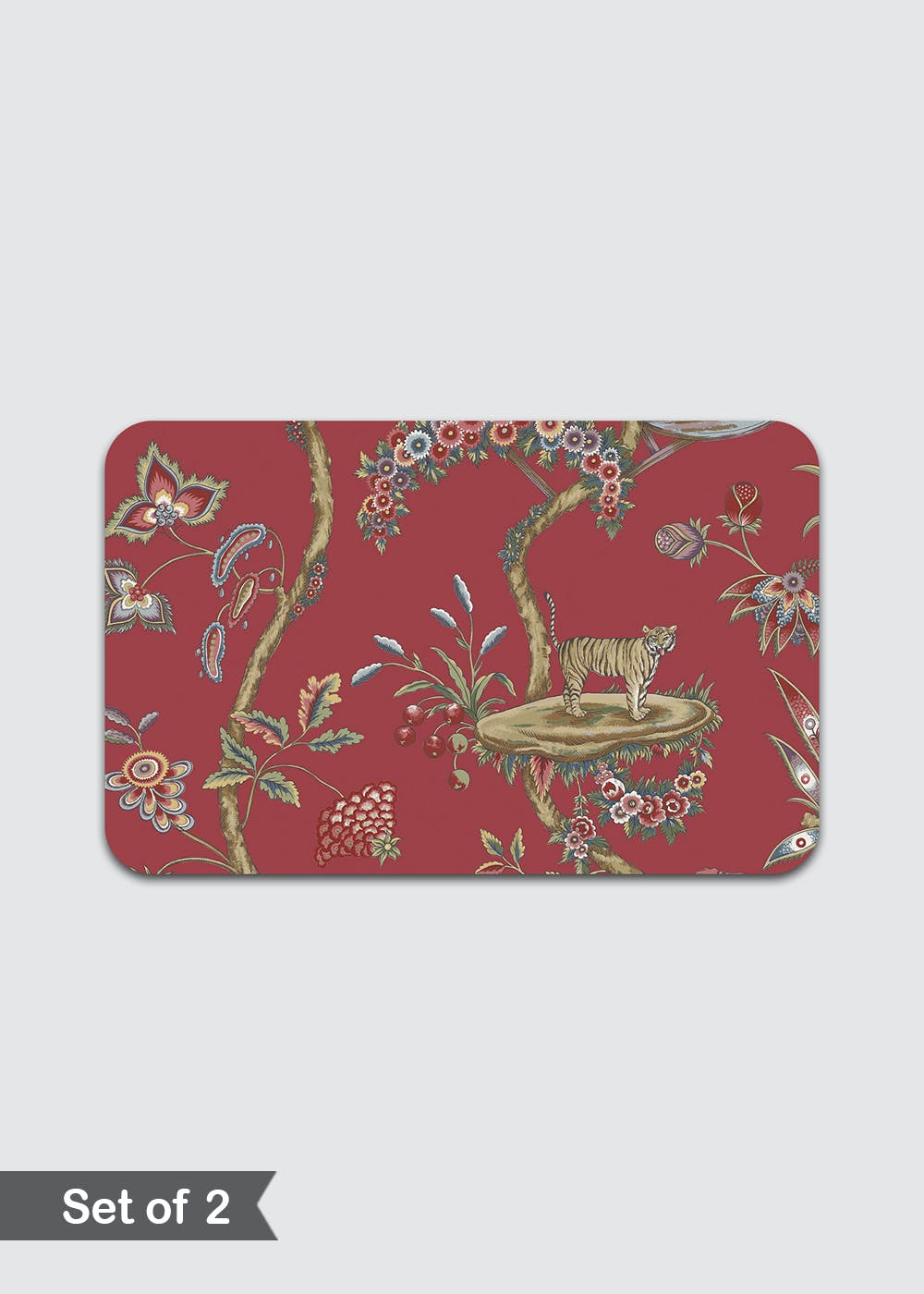 Get The Royal Bengal Tiger MDF Placemat - Set of 2 at ₹ 1500 | LBB Shop