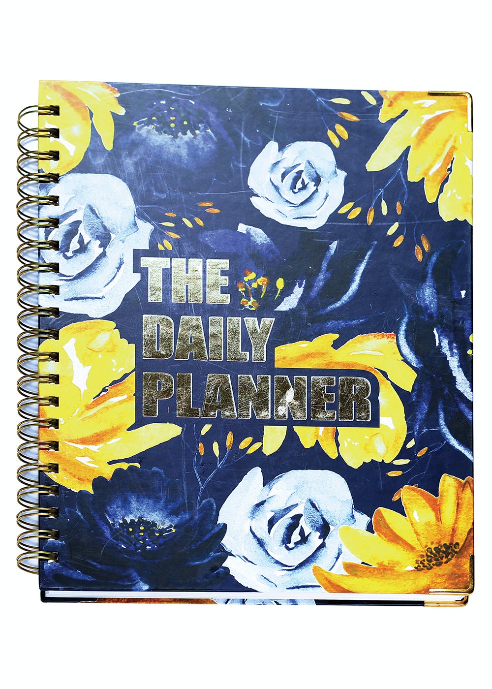 The Daily Planner - Floral (Wire O)-6 Months