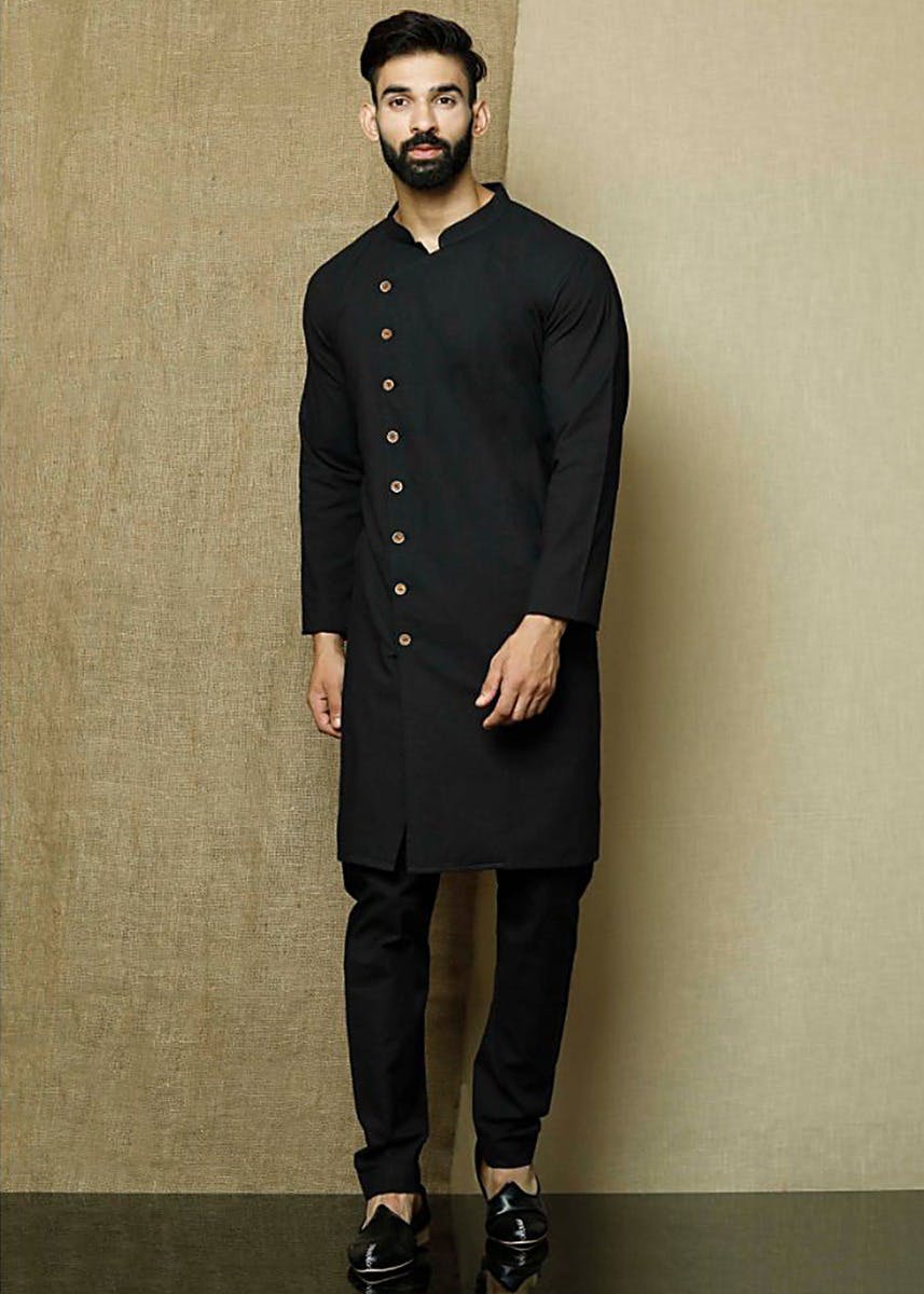 Side button kurta online pajama