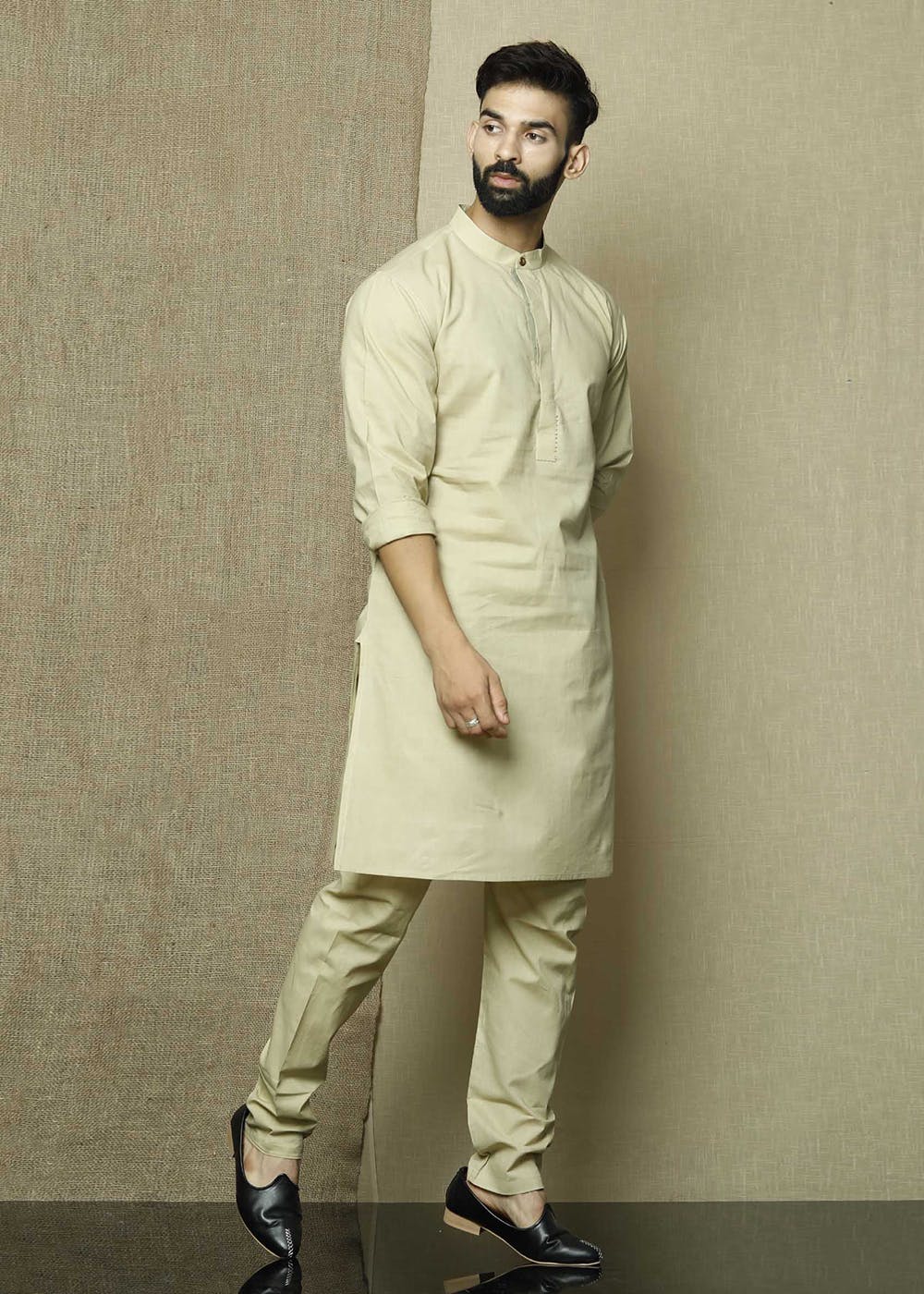 khadi suit men