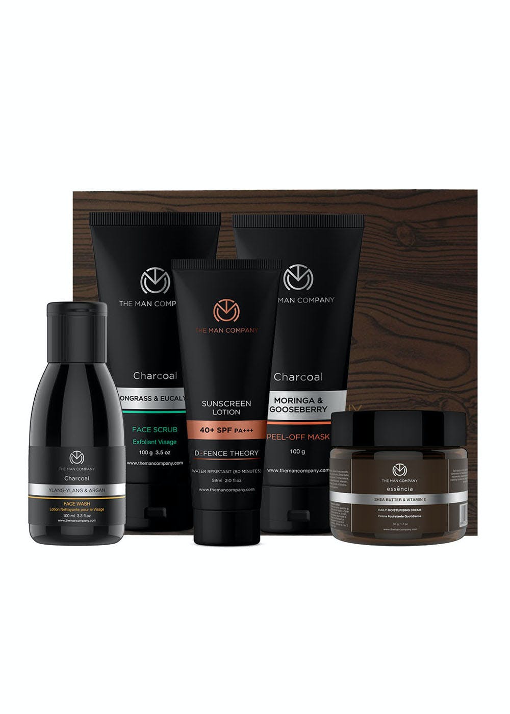 Total De-Tan Regime (Face Wash + Face Scrub + Peel-off Mask + Sunscreen Lotion + Moisturising Cream)