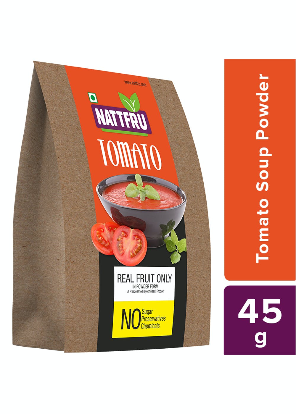 Tomato Soup Powder - Real Fruit Only - 45gm