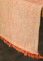 Rectangle,Textile,Orange,Mesh,Chair,Wood,Tints and shades,Pattern,Net,Font