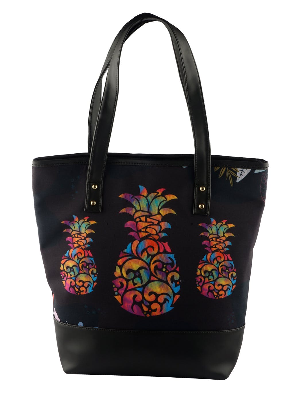 Pineapple Tan Beach Bag