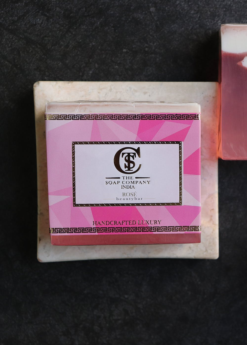 Handcrafted Luxury Rosé Soap (125 g)