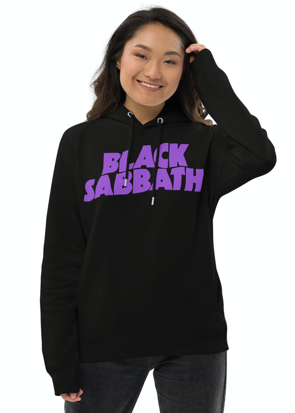 Purple Black Sabbath Zip Up Hoodie Black Sabbath At ₹ 1499