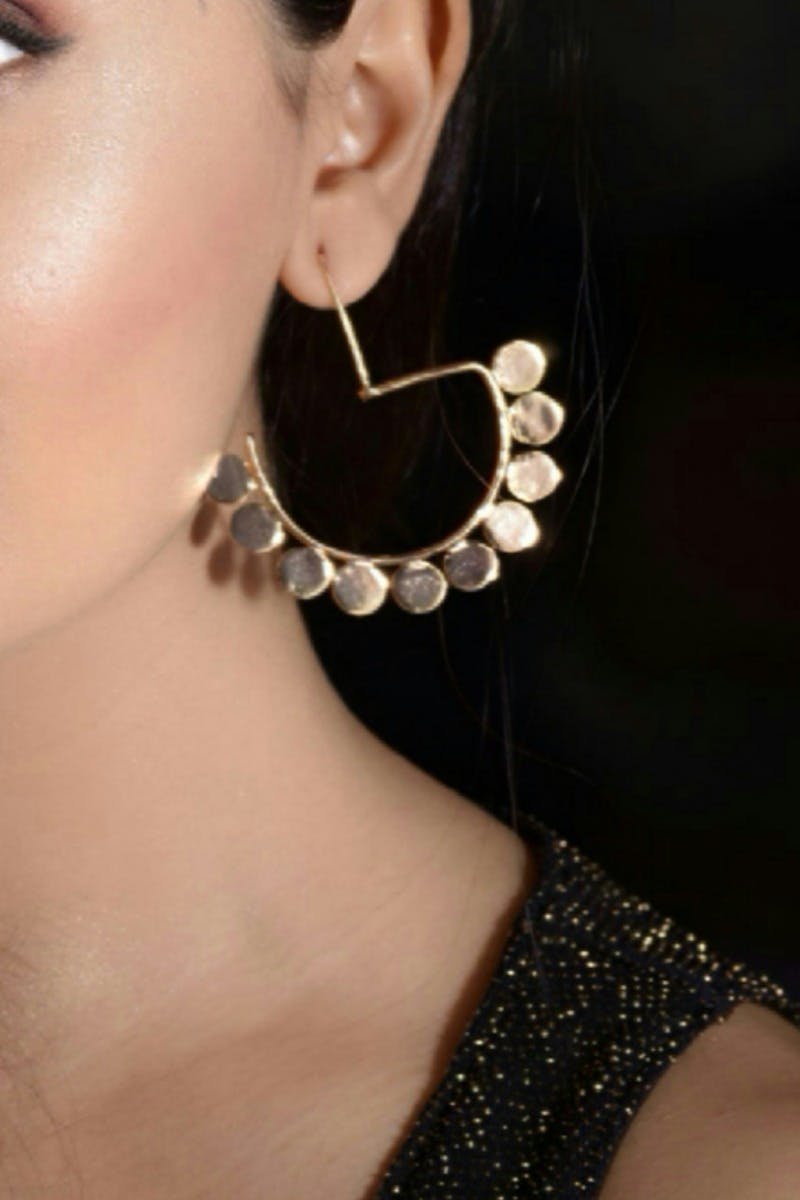 Crescent-Shaped Half Hoops
