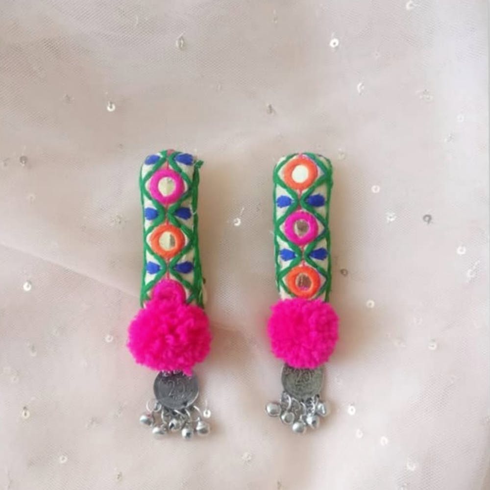 Colourpop Coin-Ghungroo Earrings