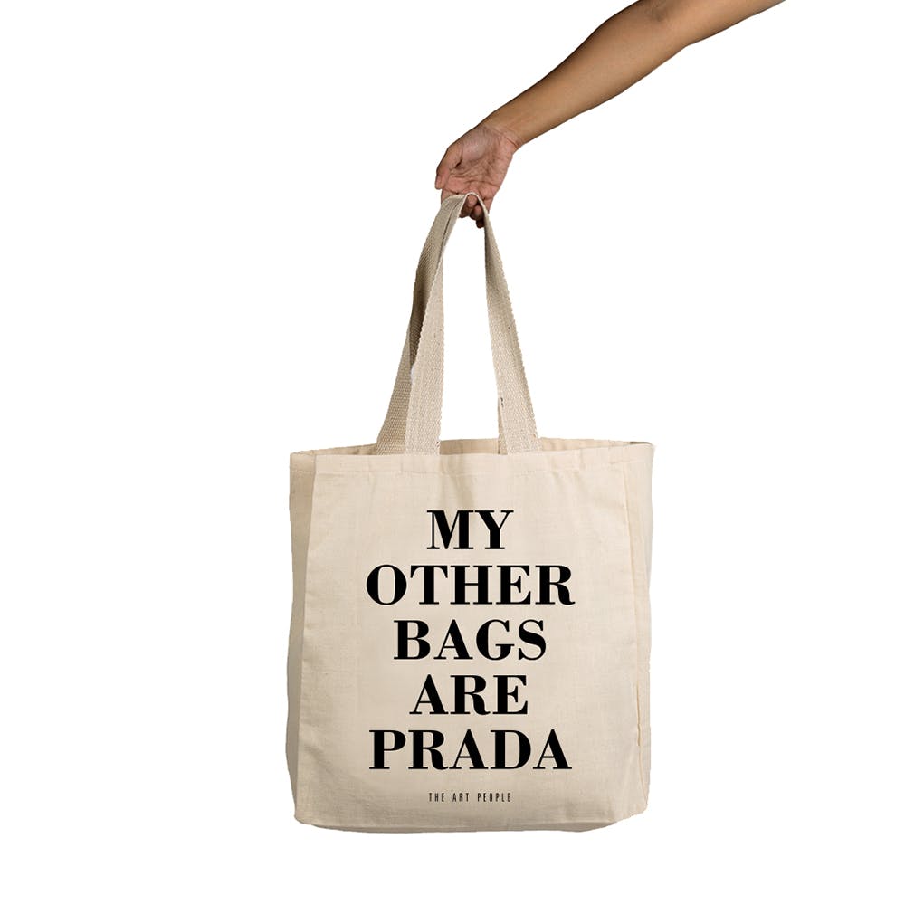 my other bags are Prada tote – The Packaging Snob