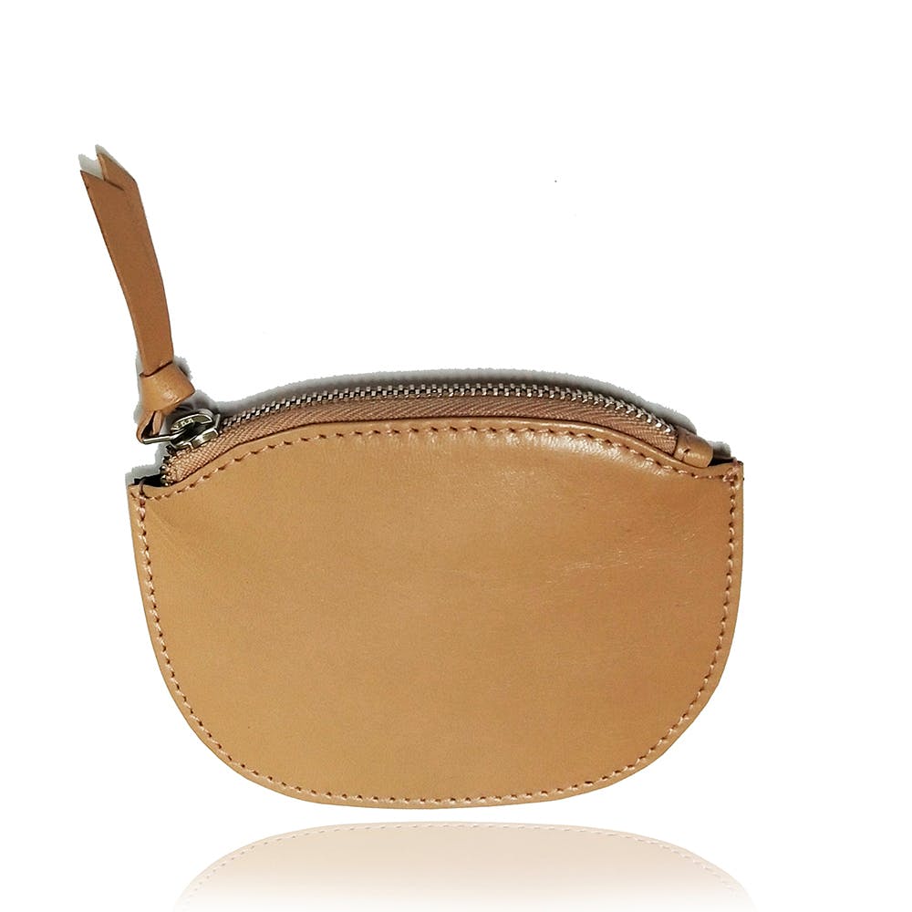 Leather Coin Purse - 715-ladies leather purses